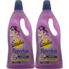 FEI FAN Detergente Igienizzante RAVVIVA Pavimenti. Doppia Fragranza: Lavanda, Che Si Diffonde Mentre Pulisci e Fiori D'Arancio, Che Persiste Per Oltre 24h 750ml (2 Flaconi)