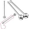 Generico Asta sonora cava liscia in acciaio inox, 2 misure opzionali, speciale elastico maschile per facilitare la minzione, set fitness speciale per uomo -D41IT (8mm)
