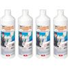 LIGHT - Gel Wc Cleaner Pulitore Disincrostante Liquido 1 Lt. Pack 4 Confezioni (4 Lt.)