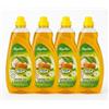 Generico Detersivo Lavatrice Gel Ecologico Bio per Alga - 36 Lavaggi, 1950ml | Confezione da 4 Pezzi | Naturale ed Efficace (Quattro Conf.)