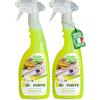 RISTOPANNO 12 PZ x 750ml Sgrassatore Universale Professionale - Pronto all'Uso - Spray Multiuso Superfici Olio e Grasso - per Acciaio, Plastica, Cappe e Fornelli - Prodotti Pulizia - SPLASH FORTE