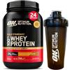 Optimum Nutrition Gold Standard 100% Whey Proteine in Polvere con Aminoacidi Cioccolato e Burro di Arachidi 768 g 24 Porzioni + Shaker