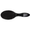 Olivia Garden Ceramic + Ion Spazzola Supreme Combo con setole miste (Cinghiale e Nylon) - Spazzola Piatta Nera - Antistatica con Tecnologia Tourmaline-Ion