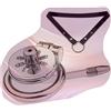 YZWDQYHDYS Accessori di protezione per gabbia di fitness piatta maschile in acciaio inossidabile con 1 tubo e 1 set di cinture -A50IT (B:40mm)