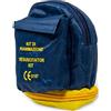 p age Kit accessori defibrillatore in borsa (pocket protezione bocca naso, rasoio, salviette disinfettanti, guanti)