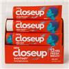 Generico Close Up Dentifricio - Scegli tra 1 o 4 Pezzi - Varianti Eucalyptus, Menthol, Peppermint, Red Hot - Freschezza e Protezione per i Tuoi Denti e Alito - Igiene Orale Completa (4, RED HOT)