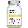 KOTOR PHARMA OMEGA 3 EPAX® Olio puro da pesci selvatici - EPA DHA altamente concentrati - Salute del Cuore, del Cervello e della Visione - 60 Capsule - Senza Odore - Indice Totox Basso < 3 - Francia