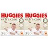 Huggies Extra Care, Pannolini Taglia 3 (6-10Kg), Ultra assorbente, Design Disney, 80 Pz (Confezione da 2)