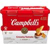 Campbell's Zuppa cremosa di pomodoro, snack perfetto per il pranzo, 200 ml, adatta al microonde, 4 pezzi