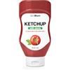 GymBeam Ketchup con Stevia 470 g, Salsa di Pomodoro a Basso Contenuto di Grassi e Zuccheri, Solo 49 Calorie per 100 g, Dolcificato con Stevia, Meno Sale e Zuccheri, Ideale da consumare a Dieta