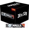 Halls Extra-Strong, Caramella Balsamica alla Menta Senza Zucchero, confezione da 20 sticks da 32g