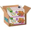 CAIYA 8X Gullon Cuor di Cereale Biscotti con Avena e Frutti Rossi con Ripieno di Crema allo Yogurt 220g [CAIYA® BOX da 8 Confezioni]