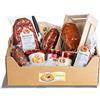 Moretti® Cesta Idea Regalo Pasquale Salumi E Accessori Specialità Di Salumi Calabresi Viaggio Nel Gusto Dolce e Piccante Varie Combinazioni Salumi E Tantissimi Accessori (Cestino Piccante)