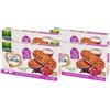 CAIYA 4X Gullon Cuor di Cereale Biscotti con Avena e Frutti Rossi con Ripieno di Crema allo Yogurt 220g [4 Confezioni]
