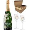 Zeus Party Perrier Jouët Luxury Set -Belle Epoque- 1 Bottiglia 2013 + Elegantissimi ed Esclusivi Flutes in Cristallo firmati dalla Maison (2)