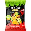 Zeus Party Hot Chip - Chips piccanti al chili e limone verde- Patatine Piccanti 80gr X 3 confezioni