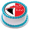 Generico Cialda per Torta Personalizzata ostia Decorazione per Torte squadre calcio Salernitana Avellino Bologna Torino Lazio Verona Parma Atalanta Genoa Cagliari Bari Lecce