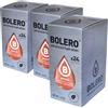 Generico SET 72 BOLERO DA 3 GRAMMI Peach Preparato istantaneo polvere solubile in bustine Sticks per Bevande con Stevia e Vitamina C e Senza Zucchero ideale per fitness e diete