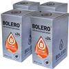 Generico SET 96 BOLERO DA 3 GRAMMI Orange Preparato istantaneo polvere solubile in bustine Sticks per Bevande con Stevia e Vitamina C e Senza Zucchero ideale per fitness e diete