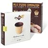 Foodrinks 20 Chocup, Mini Bicchiere Tazzina Cialda al Cioccolato per Caffe, Cioccolata - 30ml