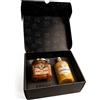 LOLLI - Luxury Box Set limited edition, babà napoletano e liquore, set per regali ed occasioni speciali, babà vaso 620g e liquore in bottiglia 500ml (Box, Babà al Rhum e Liquore allo Zabaglione)