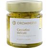 OROMINERVA - Carciofini delicati sott'olio - Cuori di carciofo tagliati a metà in olio EVO