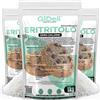 GiDeli Eritritolo 3 kg di zucchero semolato privo di calorie come alternativa allo zucchero vegano e dentale