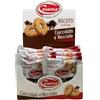 Cavanna Biscotti a Ciambella con Nocciole e Cioccolato, incartati singolarmente 2 pezzi 35 gr (Espositore 30 pezzi) - Made in Italy