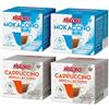 Generico Ristora 80 Capsule Compatibili con Nescafè Dolce Gusto - 40 Mokaccino e 40 Cappuccino Senza Lattosio
