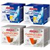 Generico Set 80 Capsule Ristora Compatibili con le Macchine ad uso domestico DOLCE GUSTO* 40 Camomilla 40 Cappuccino senza lattosio