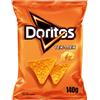 Doritos Tex Mex, Snack di Mais al Gusto Formaggio, Tortillas dalla Croccantezza Irresistibile, Confezione da 9x140g