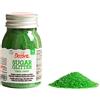 Decora 9262106 Confezione da 100 G Zucchero Glitter Verde