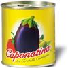 Italicum.it CAPONATA DI MELANZANE SICILIANA lattina da 200 gr. F.lli Contorno - Confezione da 15 lattine da 200 gr.cadauna (Tot. 3 Kg,)