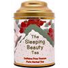 SAN-CHA Sancha Tea Boutique, tè addormentato, tè alle erbe senza caffeina, vaniglia, fiori di lavanda, fiori di rosa e tè di camomilla, miglior tè notturno