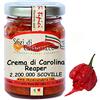 SFIZIDICALABRIA.COM PRODOTTI TIPICI CALA Crema di Peperoncino Carolina Reaper HP22B 90gr piccantezza estrema da oltre 2 milioni di scoville