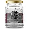 Valnerina Tartufi Sale al Tartufo Nero Estivo | Sale Gourmet Aromatizzato per tutti i piatti, in particolare Carne e Pesce | Barattolo 100 gr.