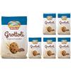 Generico 6X Divella Grottoli Biscotti con Gocce di Cioccolato
