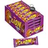 CAIYA Nestle Lion Brownie Style Barrette Croccanti a Base di Wafer con Ripieno al Gusto Brownie Box 24x40g con Portachiavi CAIYA® (NOVITA' 2023)