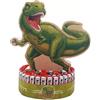 irpot Torta con barrette di cioccolato fai da te e sagoma polistirolo dinosauro kit fai da te per composizione torta golosa e scenofrafica per party festa a tema