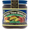 Better Than Bouillon Superior Touch Better Than Bouillon reduced sodium vegetable base, 8-oz. glass.