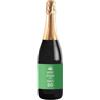 Bottle-Up Bottiglia di Prosecco Personalizzato DOC Spumante Extra Dry - Keep Calm it's only. - Idea Regalo per compleanno e idea regalo per anniversario (0,75L, Verde)