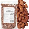 Kuchnia Zdrowia Mandorle Californiane Intere E Naturali 1 kg - Chiare, Sgusciate, Croccanti E Ricche Di Fibre E Proteine - Perfette Per Snack E Ricette - KUCHNIA ZDROWIA