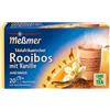 Meßmer Tè paese | Rooibos sudafricano con vaniglia | 20 bustine di tè | Senza glutine | Senza lattosio | Vegano
