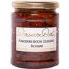 Conserve Conti - Pomodori secchi ciliegino siciliani in olio extravergine d'oliva - 2 Vasi da ml. 314/540 g - produzione artigianale