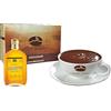 Caffè Vulcanus - Cioccolata calda in 12 gusti - bustine da 30 gr. Non contiene glutine, no OGM e senza grassi idrogenati (Amaretto)