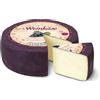 GUSTOS Formaggio Altoatesino di Montagna, affinato all'Uva Nera, 2,5 kg | Sapore Intenso e gustoso, Senza Lattosio