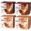 Generico Set 80 Capsule Ristora Compatibili con le Macchine ad uso domestico Nescafè®* Dolce Gusto®* 40 Cioccolato 40 Nocciolino