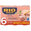 Generico 3 × Tonno all'Olio di Oliva, Qualità Pinne Gialle, Filo d'olio 6 lattine da 65 gr
