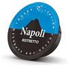 ITALIAN COFFEE FOR ESPRESSO LOVERS Italian Coffee 280 Capsule Caffè Napoli Ristretto Compatibile con Lavazza A Modo Mio