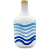 Voglia Di Puglia Olio Extravergine Di oliva 100% Italiano Orcio Ceramica Estratto a Freddo Litri 0,500 (Onde Mare)